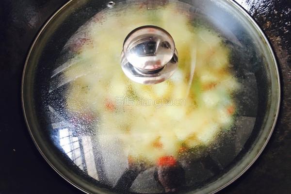 葱烧土豆的做法图解7