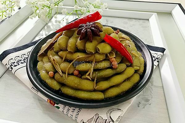 茶香毛豆的做法图解12