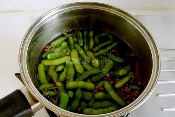 茶香毛豆的做法图解8