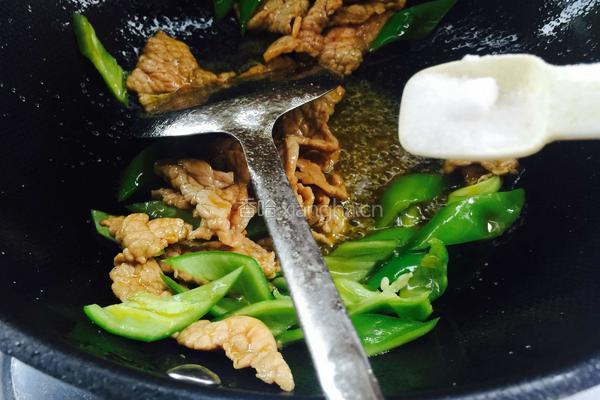 孜然肉片的做法图解5