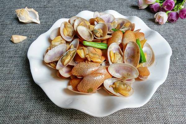清炒花蛤的做法图解7