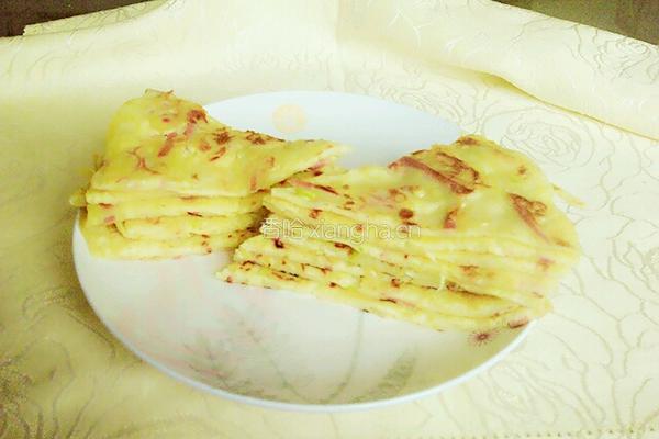 土豆鸡蛋饼的做法图解8
