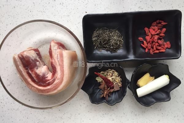 茶香五花肉的做法图解1