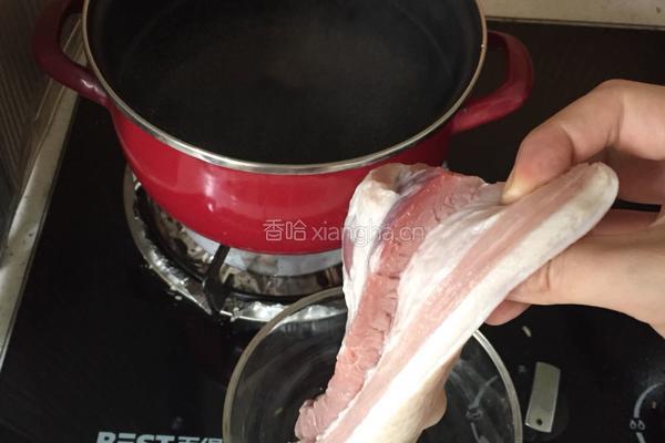 茶香五花肉的做法图解3