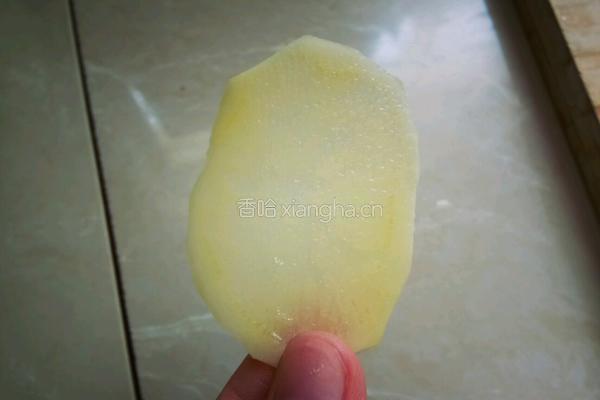 烤箱薯片的做法图解4