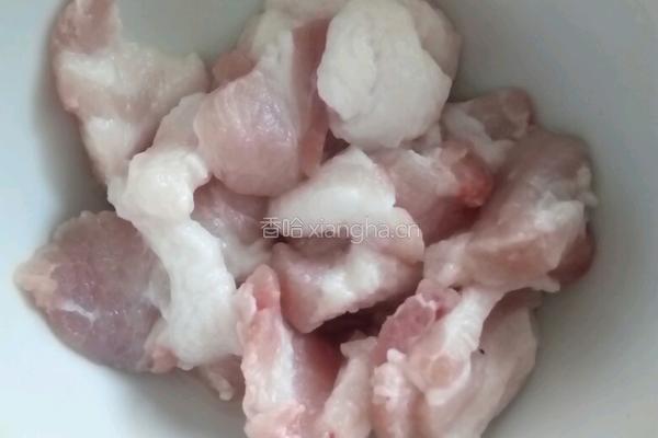 五花肉炒菜豆的做法图解3