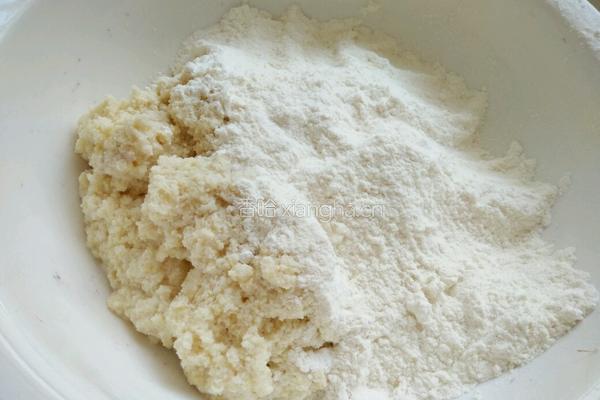 豆渣开花馒头的做法图解1