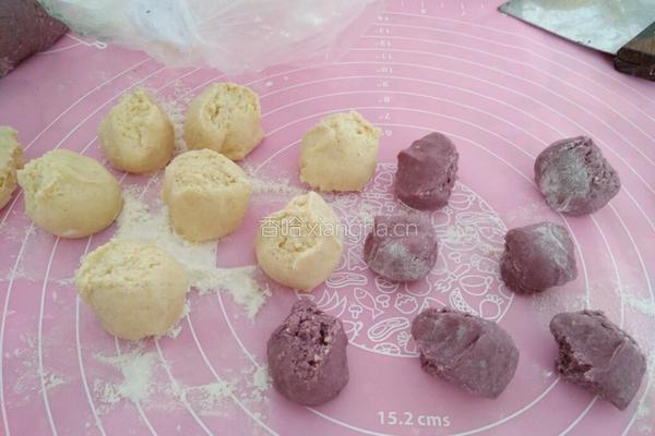 豆渣开花馒头的做法图解5