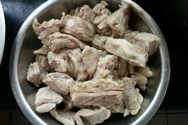 家常红焖排骨的做法图解3