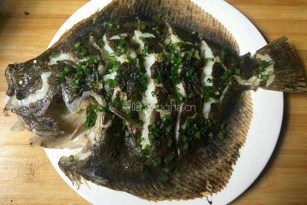 清蒸多宝鱼的做法图解4