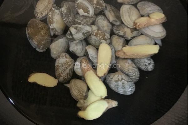 文蛤蒸蛋的做法图解2