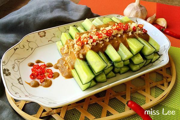 芝麻酱黄瓜条的做法图解6