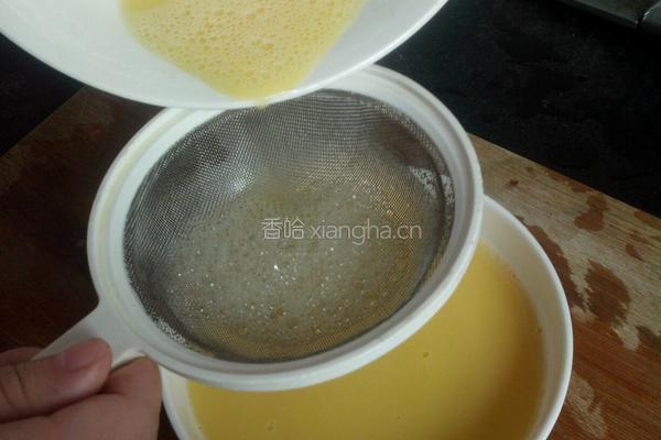 秋葵蛋羮的做法图解5