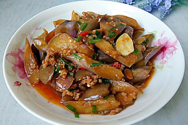 酱爆肉末茄子的做法图解12