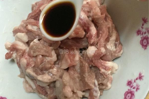 酱肉丝的做法图解3
