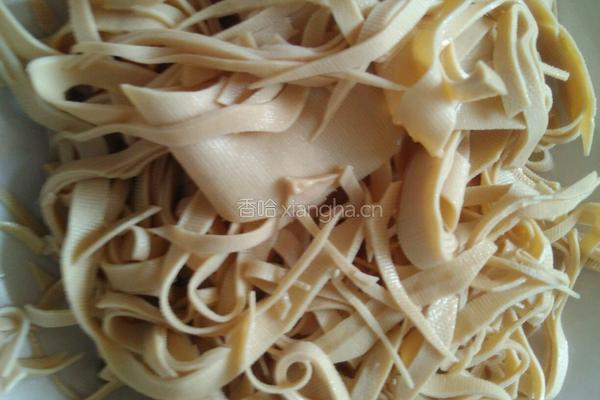 酱爆豆芽百叶的做法图解4
