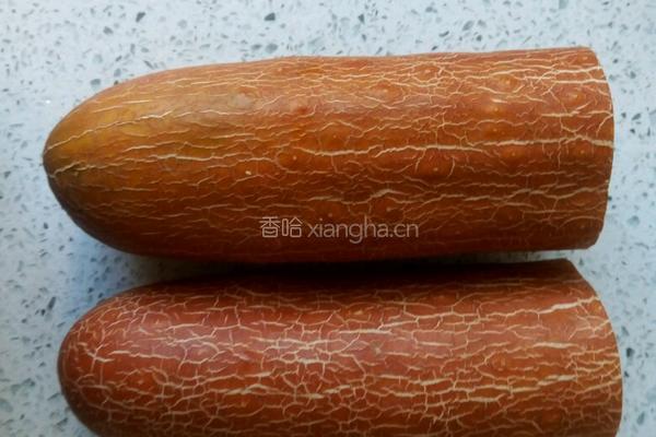 老黄瓜汤的做法图解1