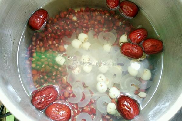 红豆糖水的做法图解3