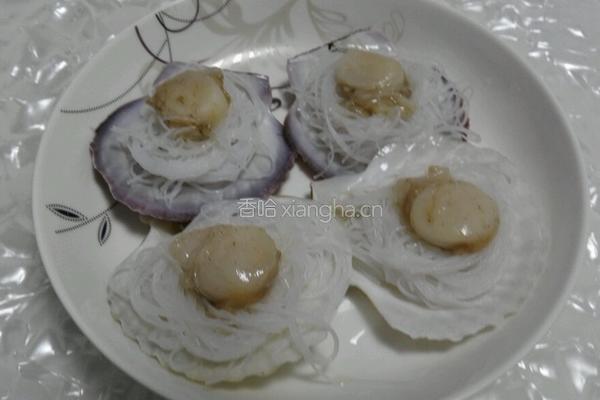 蒜蓉粉丝扇贝的做法图解8