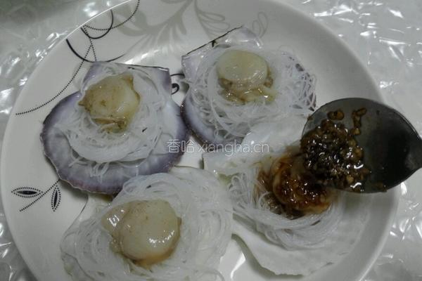 蒜蓉粉丝扇贝的做法图解11