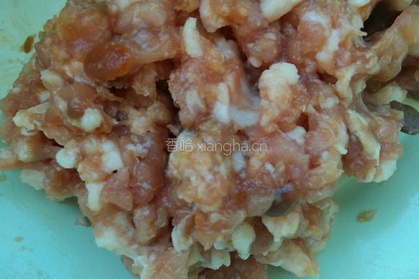 梅干菜肉包的做法图解3