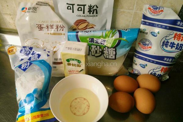 斑点蛋糕卷的做法图解1
