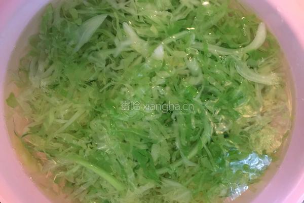 凉拌圆白菜的做法图解7