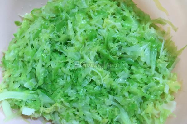凉拌圆白菜的做法图解8