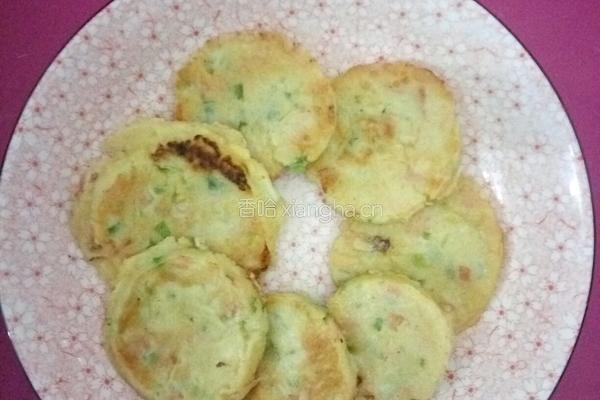 鸡蛋葱花饼的做法图解3