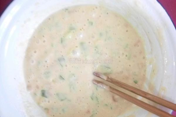 鸡蛋葱花饼的做法图解1