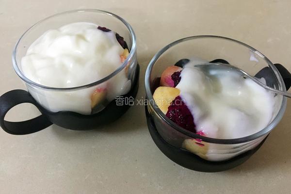 酸奶水果捞的做法图解4