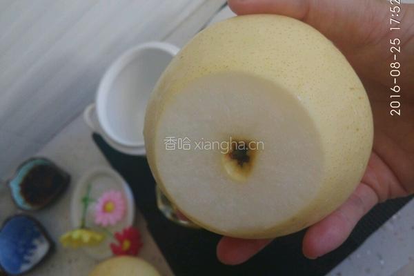 蜂蜜蒸梨的做法图解5