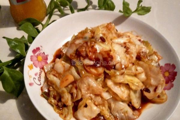 酱爆洋白菜的做法图解6