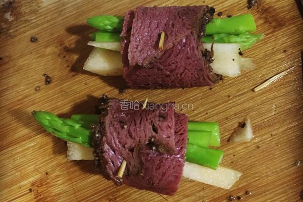 黑椒牛肉卷的做法图解9
