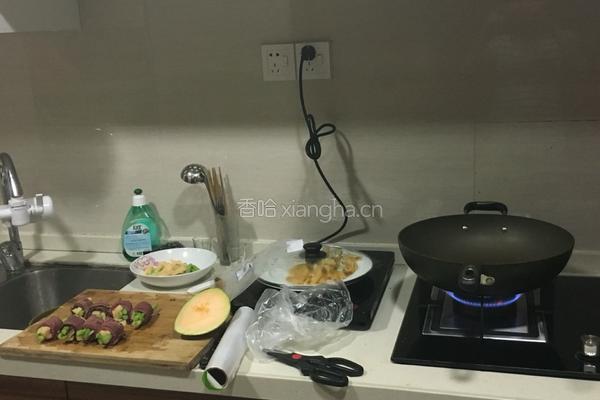 黑椒牛肉卷的做法图解11
