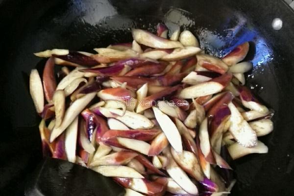 蚝油茄子的做法图解4