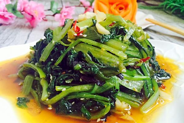 炝油菜的做法图解13