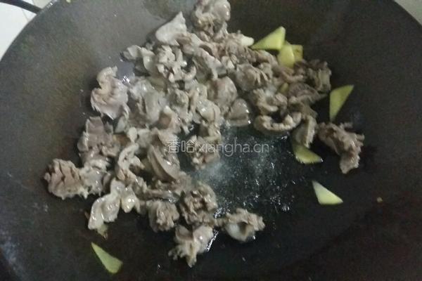 老干妈爆炒鸡胗的做法图解9
