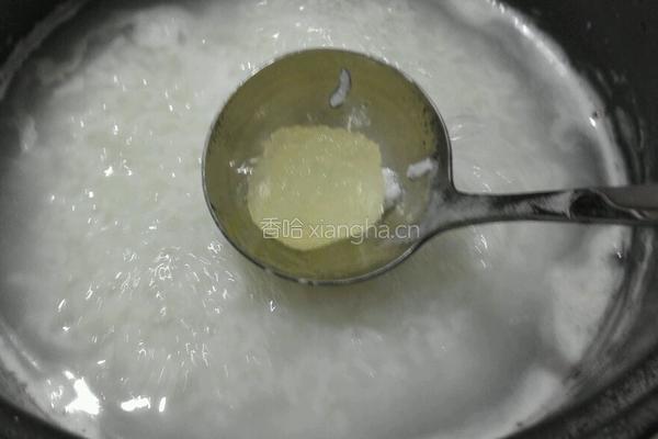 菠萝稀饭的做法图解4