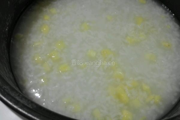 菠萝稀饭的做法图解6