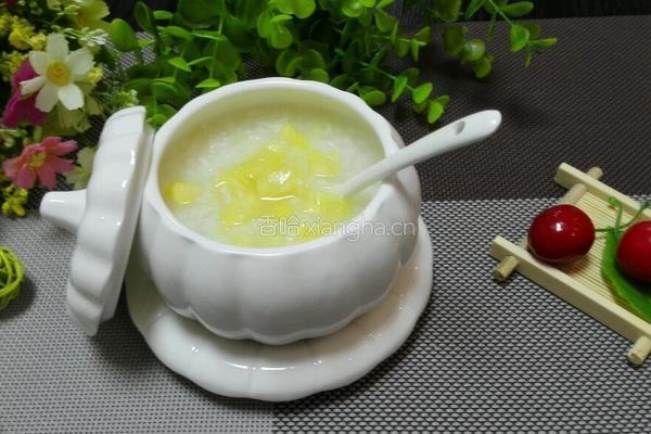 菠萝稀饭的做法图解8