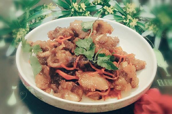 东北锅包肉的做法图解8