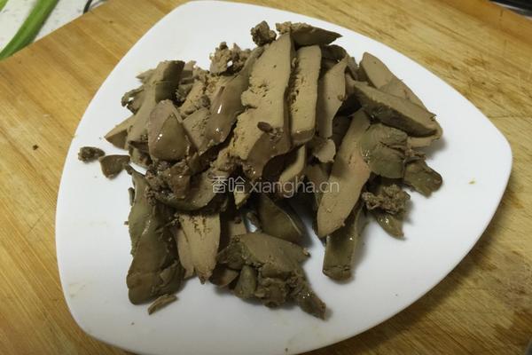 炒鸡肝的做法图解2