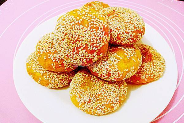 香蕉红薯饼的做法图解8