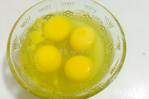 鸡蛋肉卷～的做法图解1