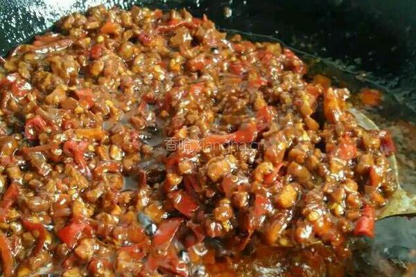 香辣牛肉酱的做法图解4
