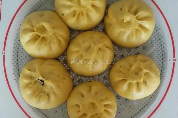 芹菜肉馅南瓜蒸包的做法图解7