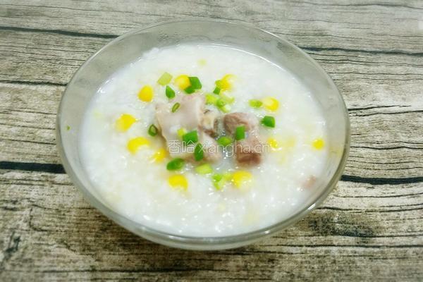 玉米排骨粥的做法图解7