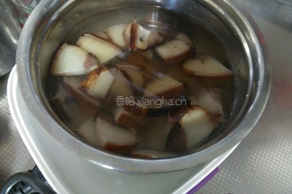 腊肉蒸糯米饭的做法图解5