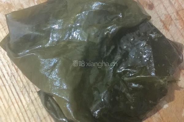 海带绿豆粥的做法图解2